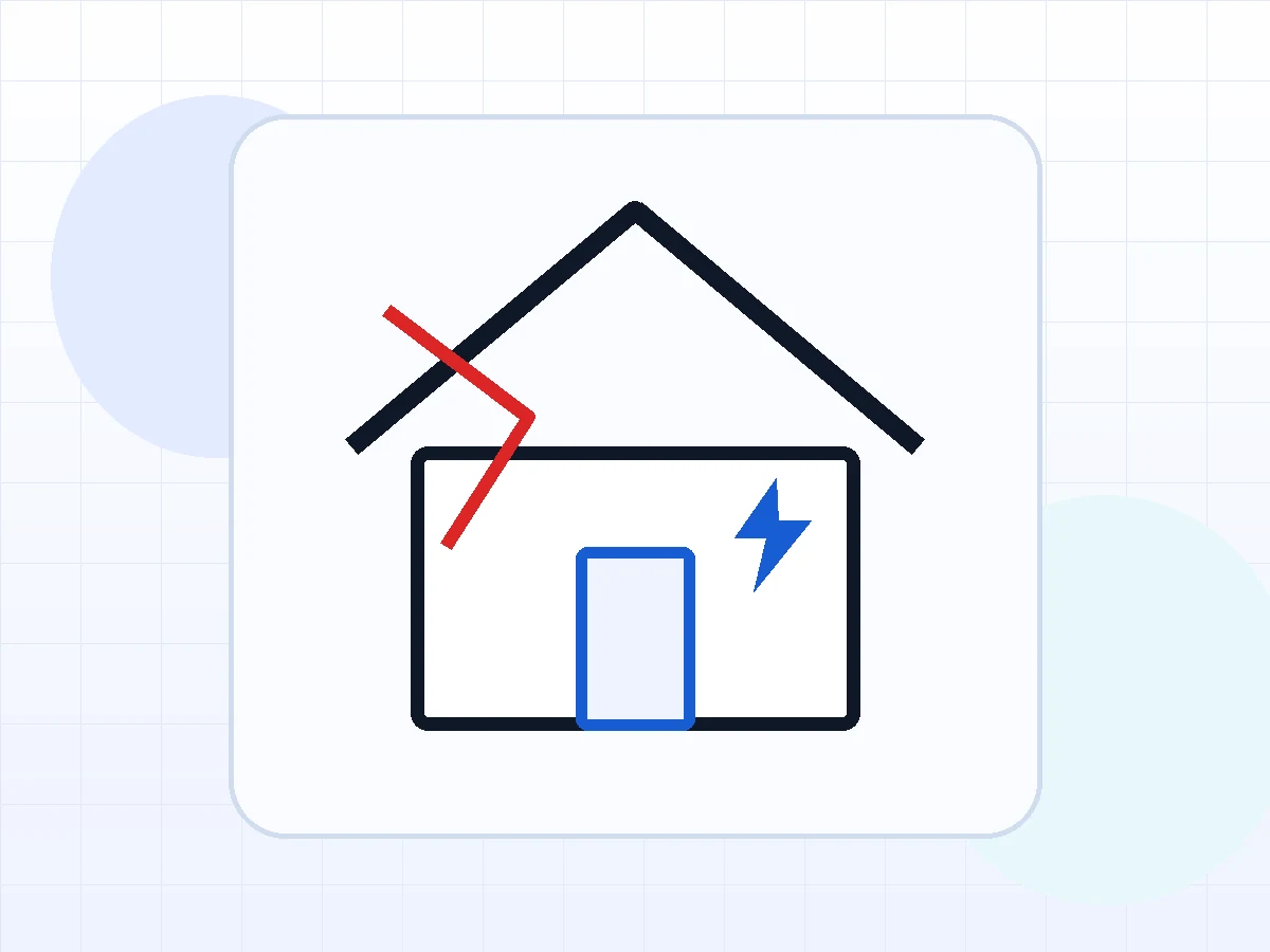 Ilustración de un cuadro eléctrico antiguo que necesita revisión
